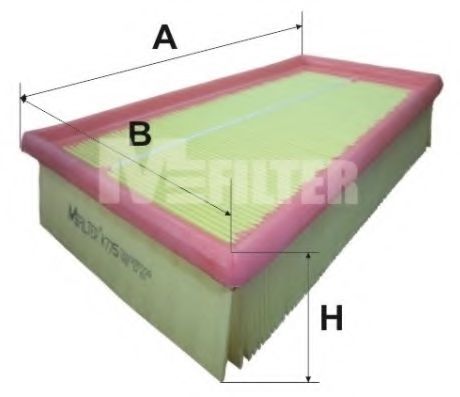 Воздушный фильтр MFILTER K 775