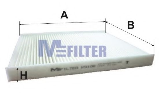 Фильтр салона MFILTER K 9108