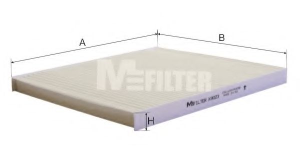 Фильтр салона MFILTER K 9023