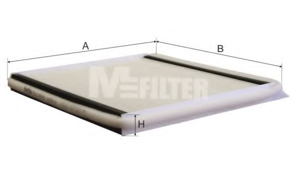 Фильтр салона MFILTER K 911