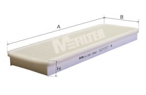 Фильтр салона MFILTER K 950