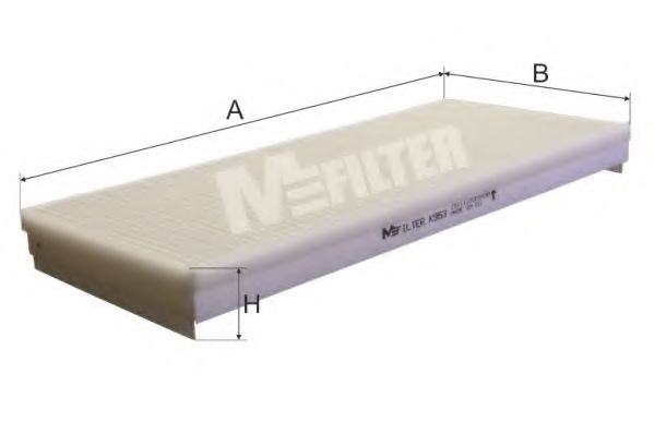 Фильтр салона MFILTER K 953