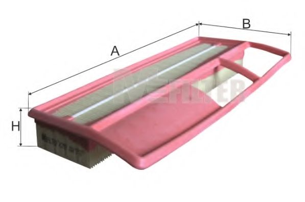 Воздушный фильтр MFILTER K 757