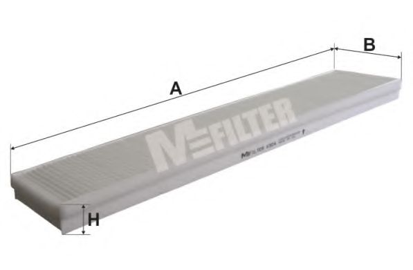 Фильтр салона MFILTER K 924