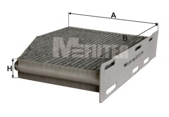 Фильтр салона MFILTER K 908C