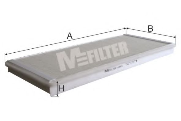 Фильтр салона MFILTER K 963