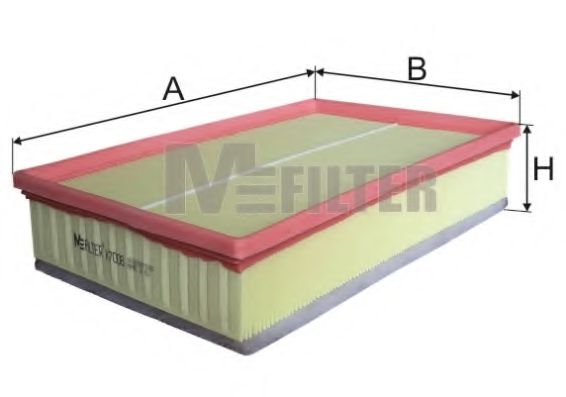 Воздушный фильтр MFILTER K 7008