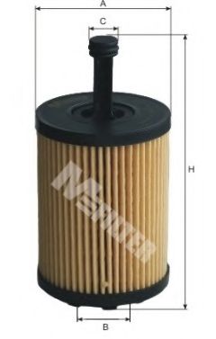 Масляный фильтр MFILTER TE 621