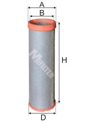 Фильтр добавочного воздуха MFILTER A 1608