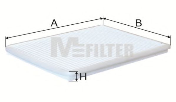 Фильтр салона MFILTER K 934