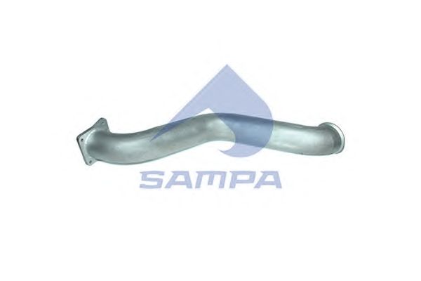Приемная труба глушителя sampa 050.470