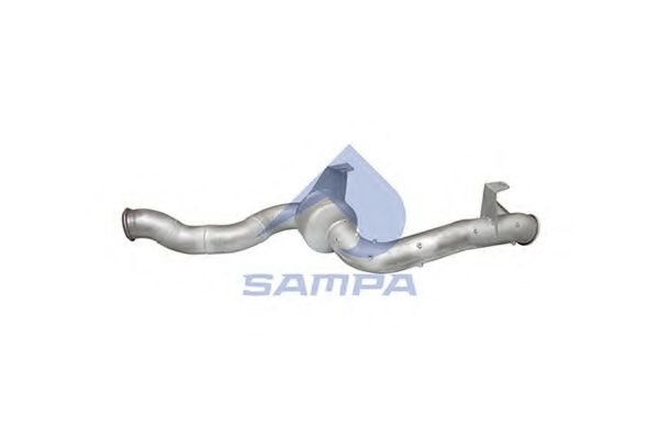 Приемная труба глушителя SAMPA 051.231