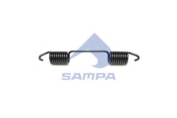 Ремкомплект барабанных колодок SAMPA 080.050
