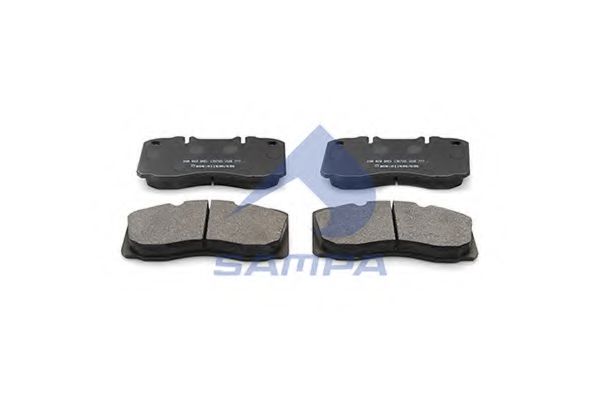 Тормозные колодки SAMPA 096.609