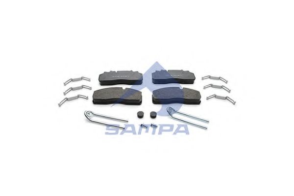 Тормозные колодки SAMPA 096.614