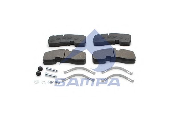 Тормозные колодки SAMPA 096.616
