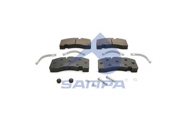 Тормозные колодки SAMPA 096.618