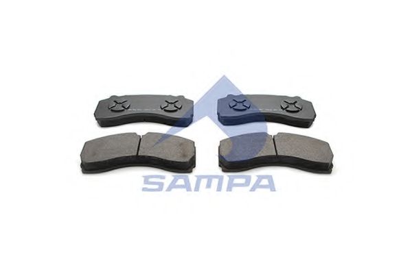 Тормозные колодки SAMPA 096.622