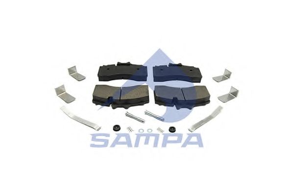 Тормозные колодки SAMPA 096.941