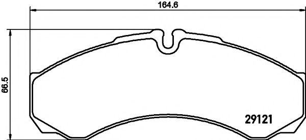 Тормозные колодки BEHR/HELLA 8DB 355 005-371