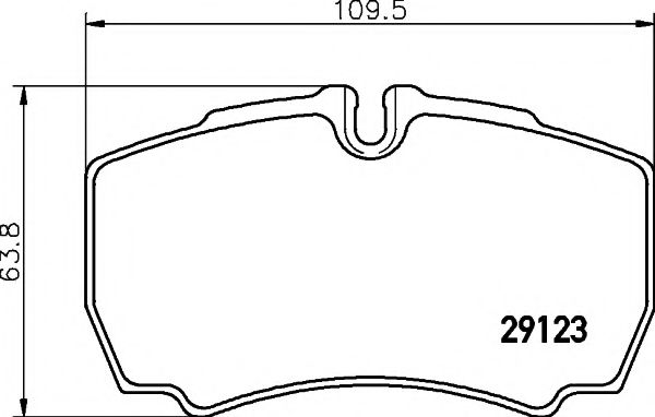 Тормозные колодки BEHR/HELLA 8DB 355 005-381