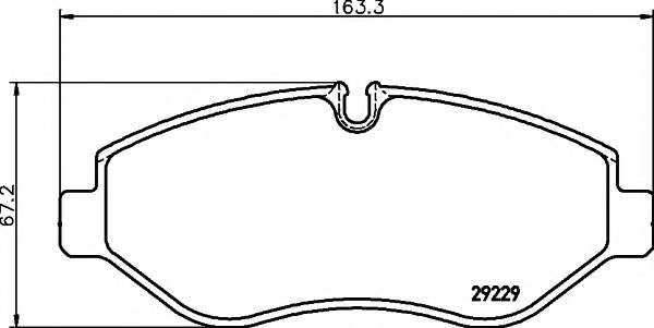Тормозные колодки BEHR/HELLA 8DB 355 005-511