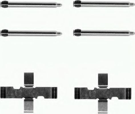Скобы тормозных колодок BEHR/HELLA 8DZ 355 202-281
