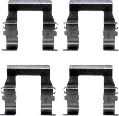 Скобы тормозных колодок BEHR/HELLA 8DZ 355 202-551