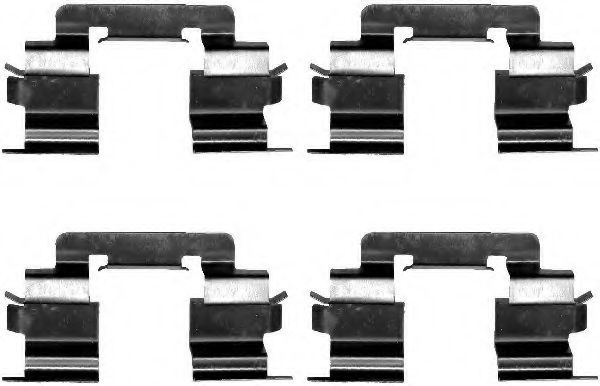 Скобы тормозных колодок BEHR/HELLA 8DZ 355 202-641