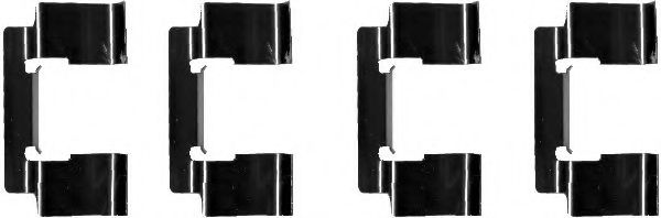 Скобы тормозных колодок BEHR/HELLA 8DZ 355 202-741