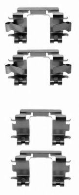 Скобы тормозных колодок BEHR/HELLA 8DZ 355 202-831