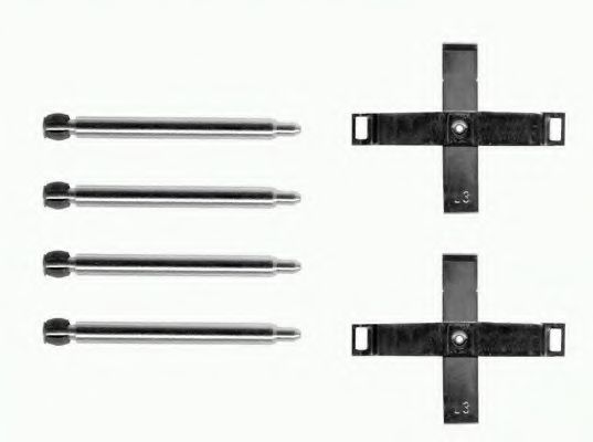 Скобы тормозных колодок BEHR/HELLA 8DZ 355 202-941