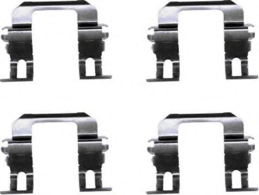 Скобы тормозных колодок BEHR/HELLA 8DZ 355 202-981