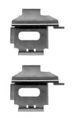 Скобы тормозных колодок BEHR/HELLA 8DZ 355 203-521