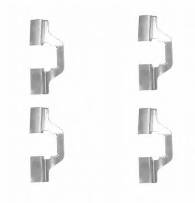 Скобы тормозных колодок BEHR/HELLA 8DZ 355 203-811