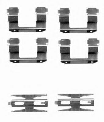 Скобы тормозных колодок BEHR/HELLA 8DZ 355 203-921
