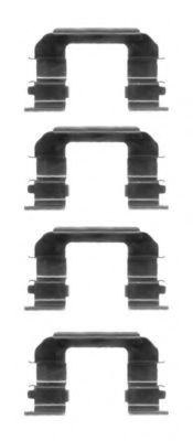 Скобы тормозных колодок BEHR/HELLA 8DZ 355 203-951