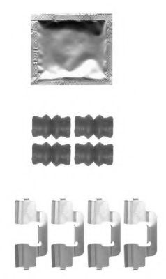 Скобы тормозных колодок BEHR/HELLA 8DZ 355 204-271