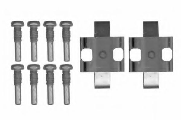 Скобы тормозных колодок BEHR/HELLA 8DZ 355 204-291