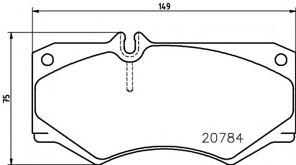 Тормозные колодки BEHR/HELLA 8DB 355 006-061