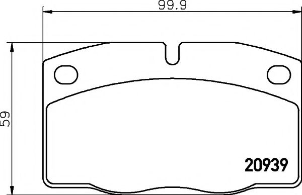 Тормозные колодки BEHR/HELLA 8DB 355 007-251