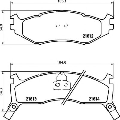 Тормозные колодки BEHR/HELLA 8DB 355 008-221