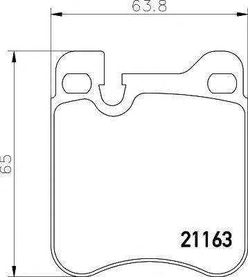 Тормозные колодки BEHR/HELLA 8DB 355 008-491
