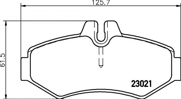 Тормозные колодки BEHR/HELLA 8DB 355 008-651