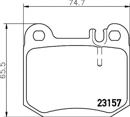 Тормозные колодки BEHR/HELLA 8DB 355 008-831