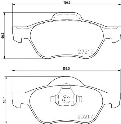 Тормозные колодки BEHR/HELLA 8DB 355 009-091