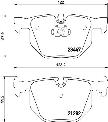 Тормозные колодки BEHR/HELLA 8DB 355 009-331