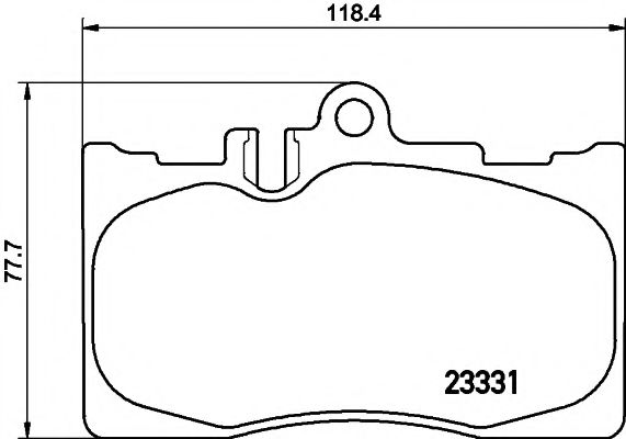 Тормозные колодки BEHR/HELLA 8DB 355 009-861