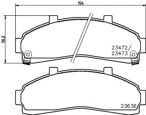 Тормозные колодки BEHR/HELLA 8DB 355 009-941