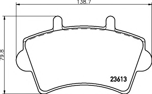 Тормозные колодки BEHR/HELLA 8DB 355 010-021